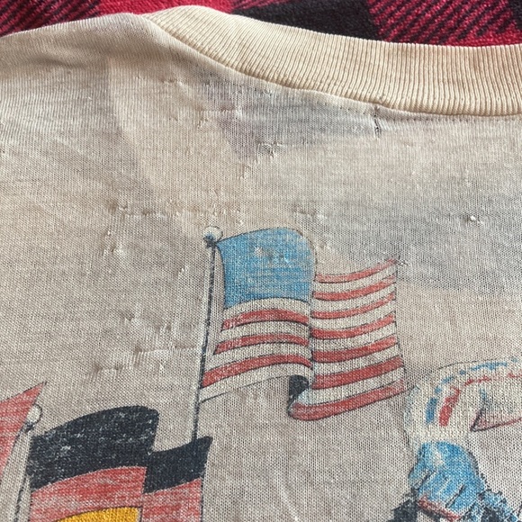 VTG 70s/80s Motocross Unadilla Distressed Shirt - Picture 10 of 11